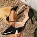 Women with a line with hollow high heels new fashion sexy slim heel shoes women_vogvips.com