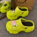 Adult Gardn Clogs Stylish And Lightwight Summr Bach Sandals Thick Sold Pntagonal Star EVA Anti-slip Hol_vogvips.com