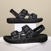 Sandalias Verano 2026 Hombre, Con Estampado, Hebilla Ajustable, Antideslizantes, Suela Gruesa, Chanclas De Moda Casual_vogvips.com