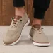 Fashionable Avant Garde Men's Sports Knitted Mesh Breathable Trendy Appearance Flat Versatile Street Casual Shoes_vogvips.com