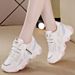 Tourist Niche, Dad For Women, New Year's Spring Trend, Versatile Sports And Leisure Small White Shoes_vogvips.com