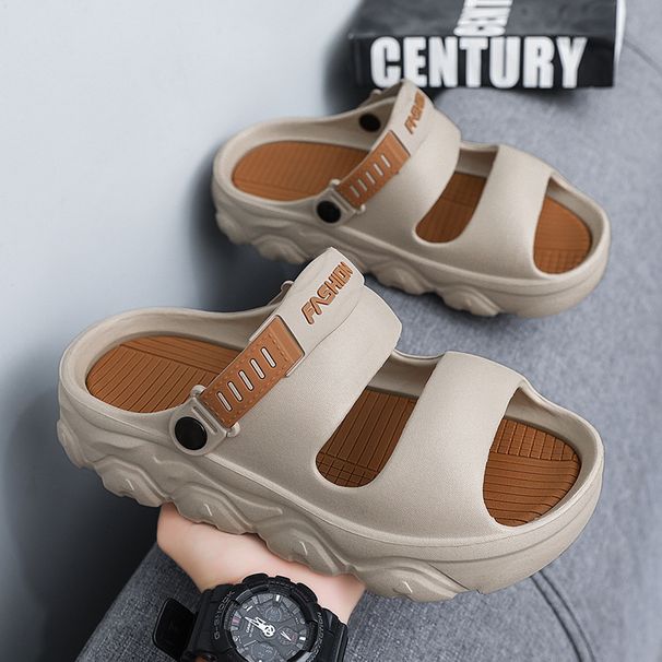 Men's Summer Outdoor Wear, Leisure Dual-use, Beach Sports Sandals, Men's Home Slippers, Plus Size_vogvips.com