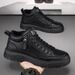 European Warm Series Martin 2025 Autumn Winter Men's Sports Ultra-fine Fiber Surface Warm Side Zipper Low-top Work Boots_vogvips.com