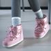 Women's Shoes Waterproof And Non Slip Space Boots , New Style, Short, Thickened, Warm Snow Boots._vogvips.com