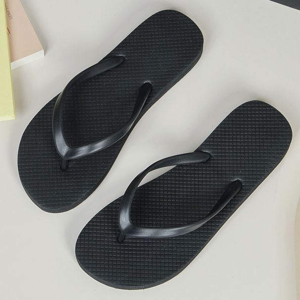 Women Flip Flops Summer Comfortable Beach Fashion Solid Slippers Anti Slip Pool PVC Quick Dry Ladies Slides Indoor House_vogvips.com