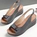 Women's Shoes Summer New Women's Shoes Retro Roman High Heel Wedge Sandals Comfortable Soft Bottom Fish Mouth Open Toe Sandals_vogvips.com