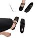 Square Head Small Leather Shoes Women's Design Sense Niche Flat Mary Jane Shoes Tide_vogvips.com