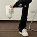 Muffin Platform White Shoes Children Tide Korean Version Heightening Breathable Casual Board Shoes_vogvips.com