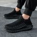 Men Sock Women Running Thick Sole Casual Breathable Sport Couple Walking Fashion Sneakers Shoes_vogvips.com