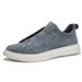 First Layer Pigskin Breathable Large Size Shoes Men's Elastic Free Shoelaces White Shoes Casual Loafers Round Head Board Shoes_vogvips.com
