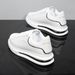 White Breathable Cushioned Sneakers Trendy Men Women Couples Spring Summer Shoes A12_vogvips.com