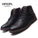 European Warm Series 48 Martin Large Size Zipper Short Men's Autumn Winter High-top Shoes Desert Work Boots_vogvips.com