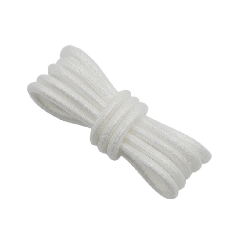 Shoe Accessories 4.5mm shiny round solid color metal wire shoelaces suitable for men and women's casual shoes sports Martin boots_vogvips.com