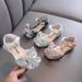 Small And Large Children Dance Shoes Single Shoes Show Shoes Princess Leather Shoes Bow_vogvips.com