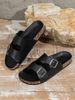 Men's Fashionable Slippers, Thick-Soled, Wear-Resistant, Waterproof, Non-Slip, Lightweight, Comfortable, Casual Sandals_vogvips.com