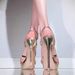 2025 New Summer Gold Women's Fashion Round-Toe Sandals, Trendy Thin Heel Open-Toe High Heels With Buckle Strap_vogvips.com