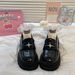 Japanese British Style Retro Star Loafers Spring And Summer New Big Head All Match Height Enhancing Thick Soled_vogvips.com