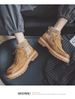 Martin Boots Men's Leather Short Boots Men's Wind Military Boots Medium And High-top Tooling Boots Heightened Non-slip_vogvips.com