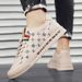 Men's Summer Four Seasons Suit Sneakers Trendy Versatile Light Genuine Leather Casual Slip-On Lazy Shoes_vogvips.com