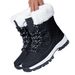 Snow Boots 2025 Winter New Style With Plush And Thickened High Top For Women To Keep Warm, Versatile Cotton Shoes In Northeast China_vogvips.com