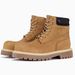 Men's Shoes Height Enhancing Yellow And Black Martin Boots For Men And Women, British Style Side Zipper, Outdoor Versatile And Handsome_vogvips.com