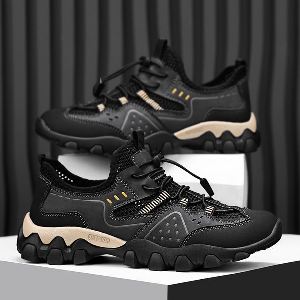 New Outdoor Casual Heightening Women's Air Cushion Hiking Shoes_vogvips.com