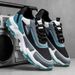 Men's Sports Shoes Spring Flying Woven Shoes Fashionable Casual Running Shoes Men's Shoes_vogvips.com
