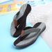 2025 Summer Men's Thick Bottom Beach Slippers With Anti Slip And Breathable Sandals Wear Resistant_vogvips.com