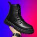 European Warm Series Men's Shoes Four Seasons Fashion Trend Side Zipper Motorcycle High-top Ankle British Style Versatile Wear-resistant_vogvips.com