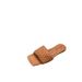 Women's One-Strap Sandals 2025 Summer Outdoor Flat French Style Thai Beach Vacation Slippers_vogvips.com