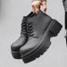 Men's Martin Boots Retro Thick-soled Heightening Niche Design Premium Round-headed Men's Boots_vogvips.com