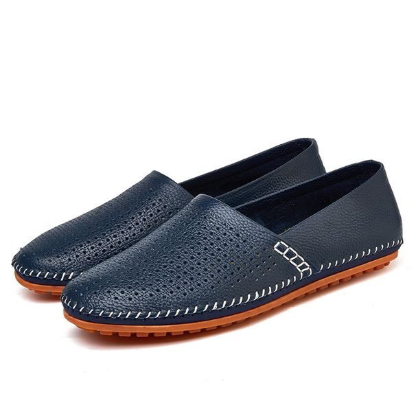 Men's Driving Moccasins Slip-On Loafers - Lightweight Breathable Casual Shoes With Rubber Sole, Comfortable For Daily Wear_vogvips.com