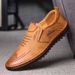 Euro Step 2025 Spring And Autumn Hand-sewn Casual Men's Leather Soft Sole Single Shoes 521_vogvips.com