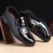 Men's Shoes New Men's Shoes Men's Casual Shoes Low cut Slip ons Versatile Youth Slip ons Leather Shoes for Men_vogvips.com
