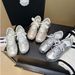 Genuine Leather Version ~ Internal Height Increase 6cm Bowknot Ballet Trainers For Women, Su Yin's Same Style Satin Flat_vogvips.com