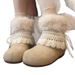Snow Boots For Women In Autumn And Winter, New Style With Plush And Warm Cotton Shoes_vogvips.com