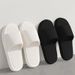 Women Summer Concise EVA Slippers Men Soft Home Slides Couples Bathroom Non-slip Sandals Adults Comfortable Outdoor_vogvips.com