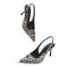 Pointed Toe Foreign Trade Heels 2026 Summer Korean Version New Shallow Mid-Heel Rhinestone Thin Party High Heel Pumps_vogvips.com