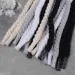Bold Cotton Linen Twist Weave Shoelaces Solid Color Rope Shoes Laces Men Women Trendy Personality Kpop Sport Casual_vogvips.com