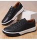 Round Head Lace-up First-layer Cowhide Board Shoes Men's Large Size One-pedal Driving Shoes Casual Loafers_vogvips.com