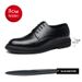 Men's Hollow Out Dress Shoes With Hidden Heel_vogvips.com