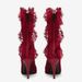 Women's Retro Fashion Lace Ankle Boots Semi-Transparent New With Durable Materia_vogvips.com