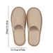 New Casual Unisex Indoor Home Cotton Linen Soft Autumn Winter Flip Slops Women Men Linen Slides Slippers_vogvips.com