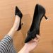 French Style 3cm Low Heel Bridesmaid To Match Dress, Comfortable High Heels For Women, Unique Design, Elegant Socialite_vogvips.com