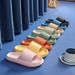 Women Thick Platform Cloud Slippers Summer Beach Eva Soft Sole Slide Sandals Leisure Men Ladies Indoor Bathroom Anti-slip Shoes_vogvips.com