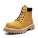 Martin Boots Men's Locomotive Tooling Boots Platform Zipper Outdoor Mountaineering Rhubarb Boots_vogvips.com