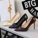 3739-38 French Style Ultra High Heels For Women Pointed Toe Ruched Bow Versatile Shallow Mouth Elegant Stiletto Pumps_vogvips.com