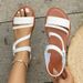 Large Size Solid Color Woven Strap In Stock, New Summer Model, European And American Cross-border Versatile Velcro Beach_vogvips.com