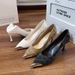 Spring And Summer Anti-wear Feet Thin Heels Pointed Temperament Work Single Shoes French Soft Leather Fashion Versatile High Heels_vogvips.com