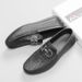 2025 Spring New Bean For Men With One Step Stepping Foot Covering, Lazy Business And Leisure Leather Shoes, Le Fu Shoes_vogvips.com